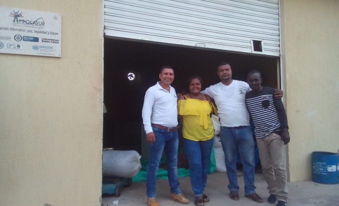 Gira de estar organizaciones al Sur de Bolívar por intercambio de experiencias